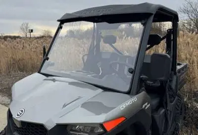 Cfmoto Uforce 600, Hard Coated Polycarbonate Windshield 1