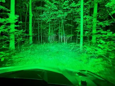 Cfmoto Z-Force 950 Dual Color 40" Led Light Bar Kit-Green And White Light 1