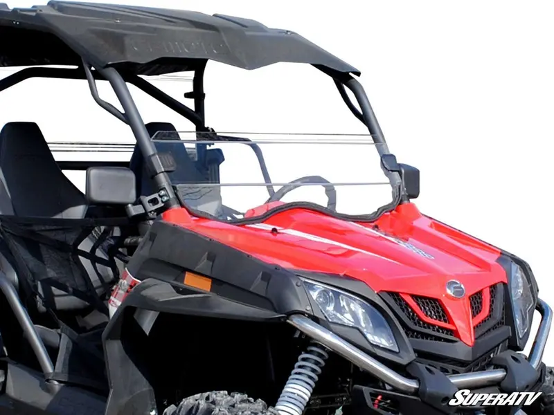 Cfmoto Zforce 1000 Scratch-Resistant Half Windshield 1