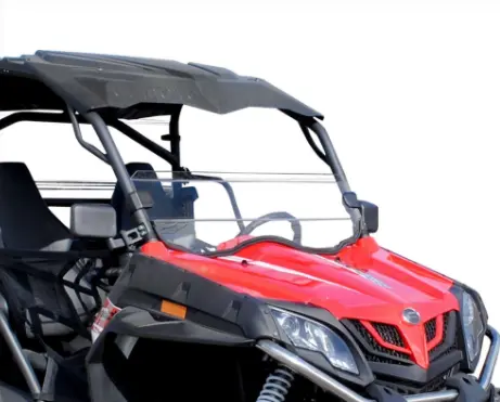 Cfmoto Zforce 800 Scratch-Resistant Half Windshield 1