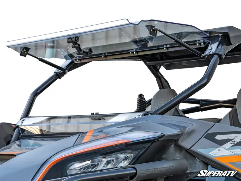 Cfmoto Zforce 950 Scratch Resistant Flip Windshield 1