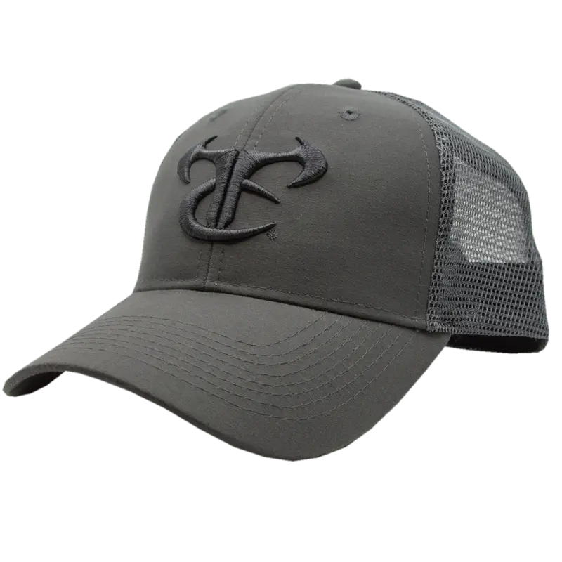 Charcoal Mesh Cap With Ttc Logo 1