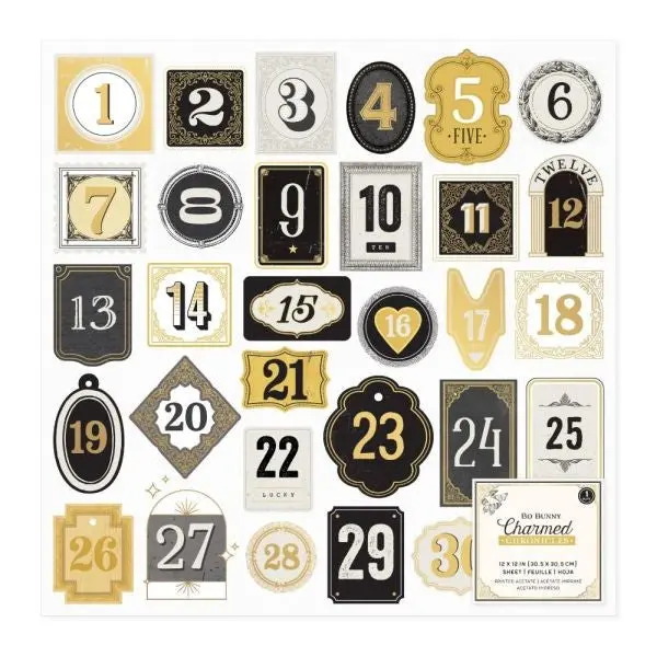 Charmed Chronicles - Printed Acetate 1