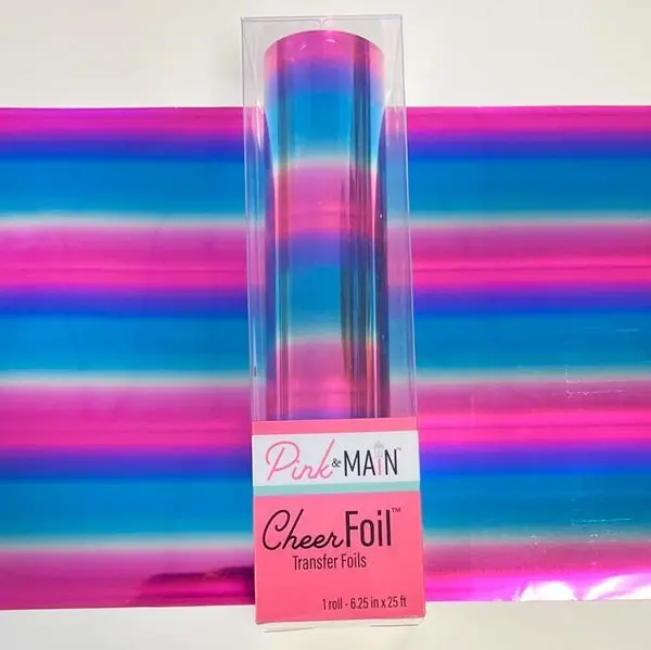 Cheerfoil - Ombre Pink/Teal 1