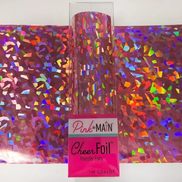 Cheerfoil - Shattered Pink 1