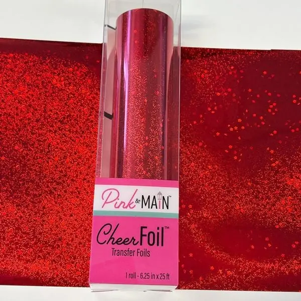 Cheerfoil - Sparkle Red 1