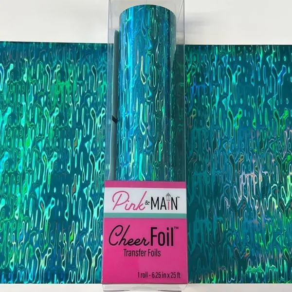 Cheerfoil - Waterfall Teal 1