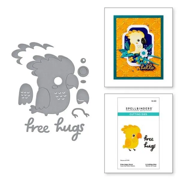 Cheerful Chirps Collection - Free Hugs Oscar Dies 1