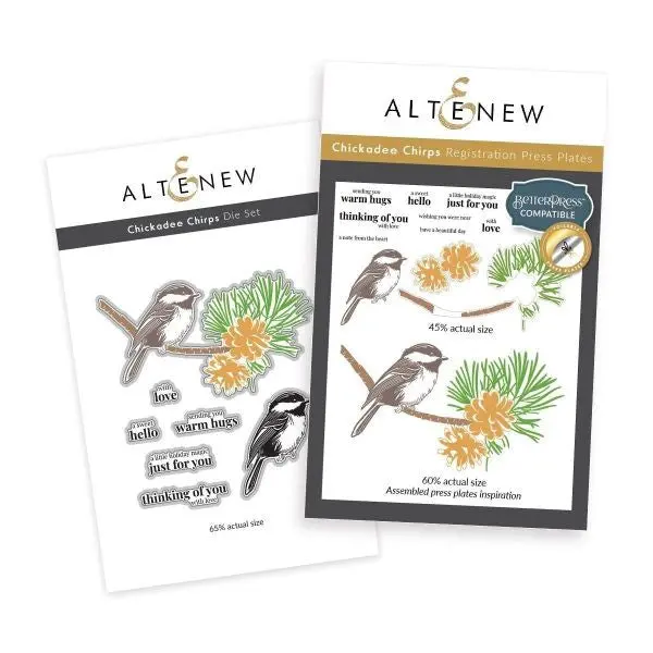 Chickadee Chirps - Press Plate & Die Bundle 1