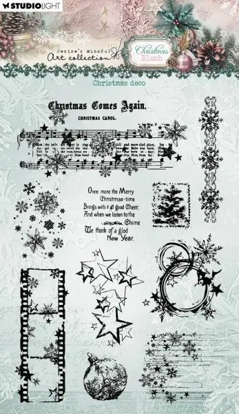 Christmas Blush - Clear Stamps - Christmas Deco 1