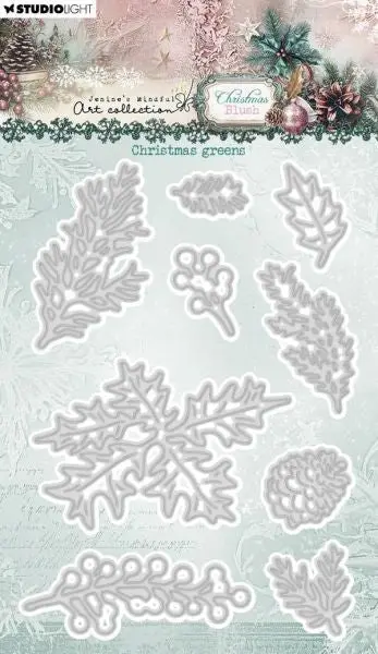 Christmas Blush - Dies - Christmas Greens 1