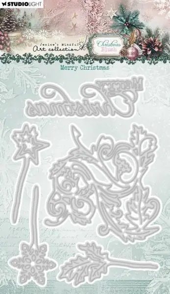 Christmas Blush - Dies - Merry Christmas 1