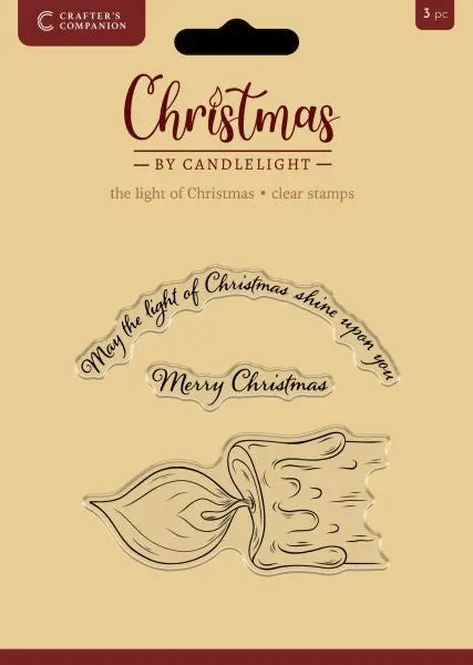 Christmas By Candlelight - The Light Of Christmas - Clear Stamps 1