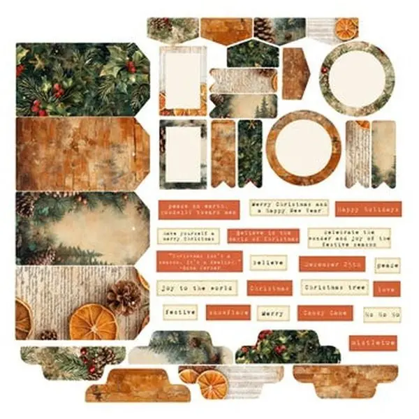 Christmas Citrus - Ephemera - Essentials 1