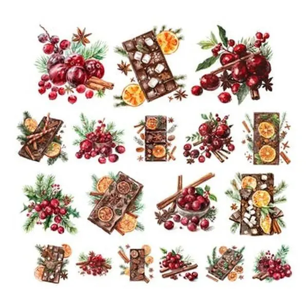 Christmas Citrus - Ephemera - Treats 1