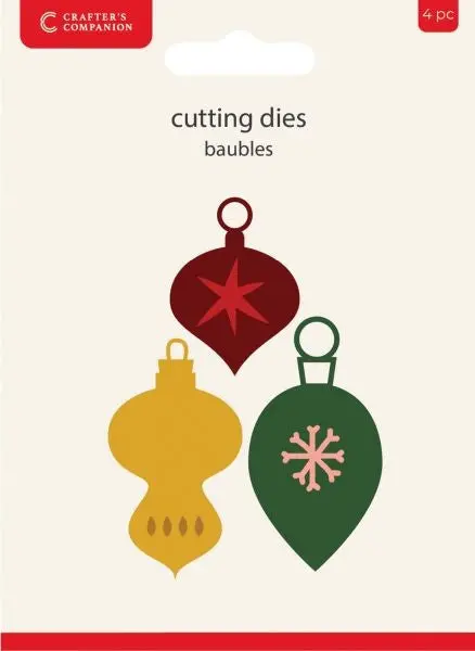 Christmas Embellishment - Dies - Baubles 1