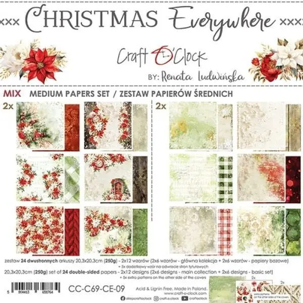 Christmas Everywhere - 8X8 Collection Pack 1