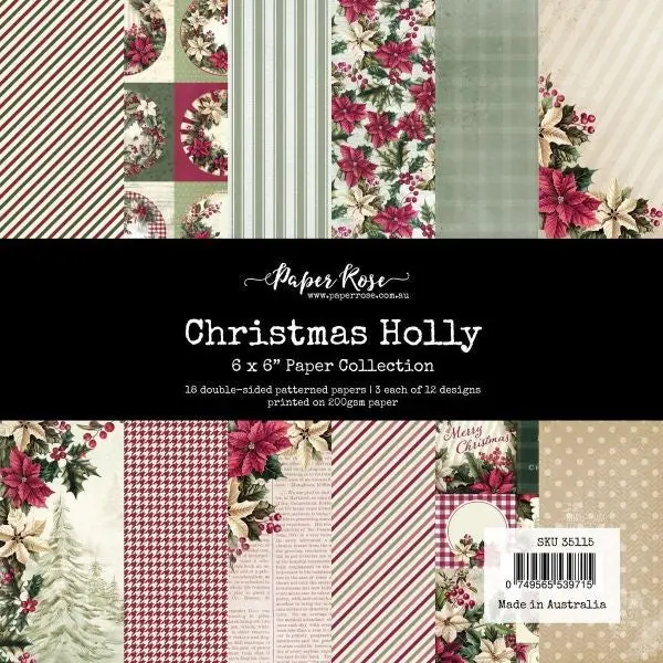 Christmas Holly - 6X6 Paper Collection 1