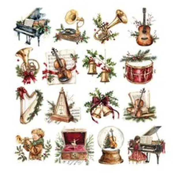 Christmas Music - Ephemera - Instruments 1