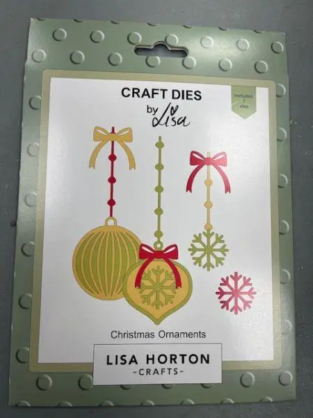 Christmas Ornaments - Die 1