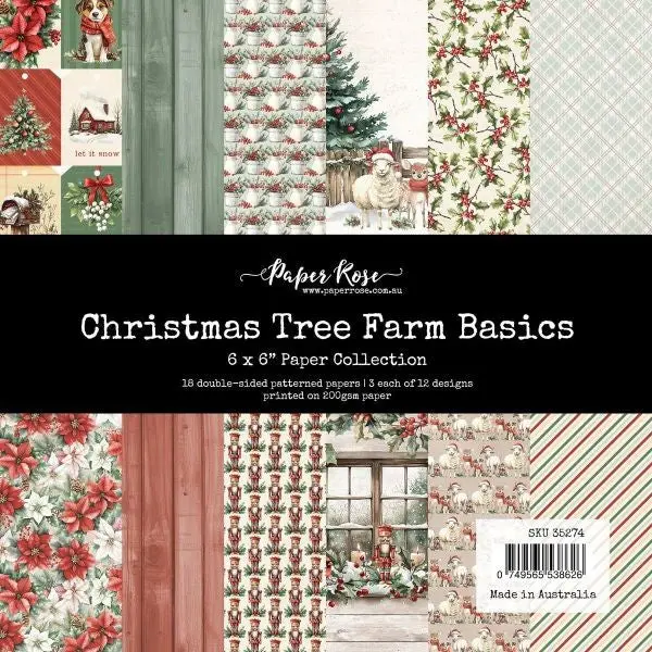 Christmas Tree Farm -6X6 Paper Collection - Basics 1