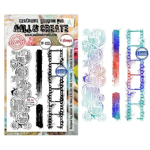 Circles & Strokes - Clear Stamps 1