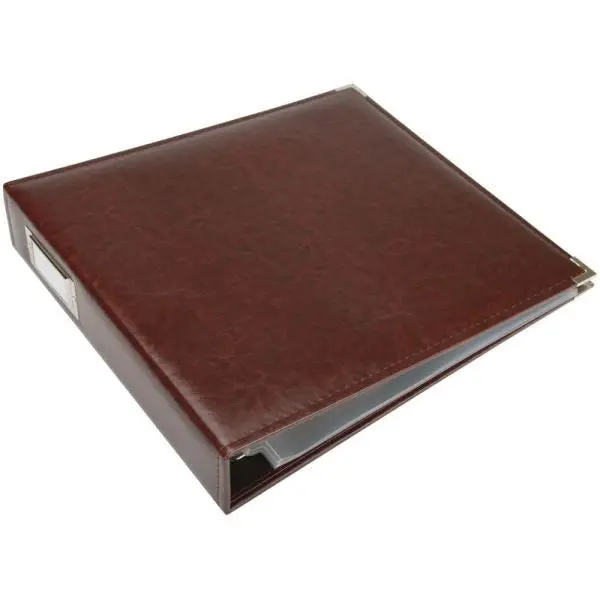 Classic Leather 3 Ring Album - Cinnamon 1