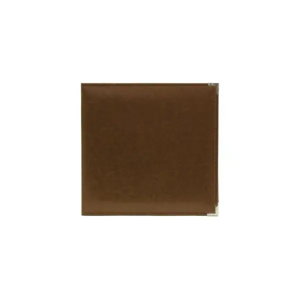 Classic Leather 3 Ring Album - Dark Chocolate 1