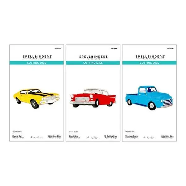 Classic Road Legends Collection - Car & Truck Die Bundle 1