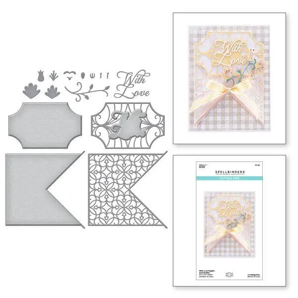 Classically Becca Collection - With Love Regalia Card Builder Dies 1
