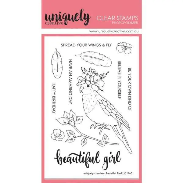 Clear Stamps - Beautiful Bird 1