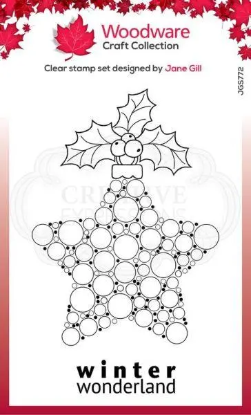 Clear Stamps - Bubble Bauble And Holly 1