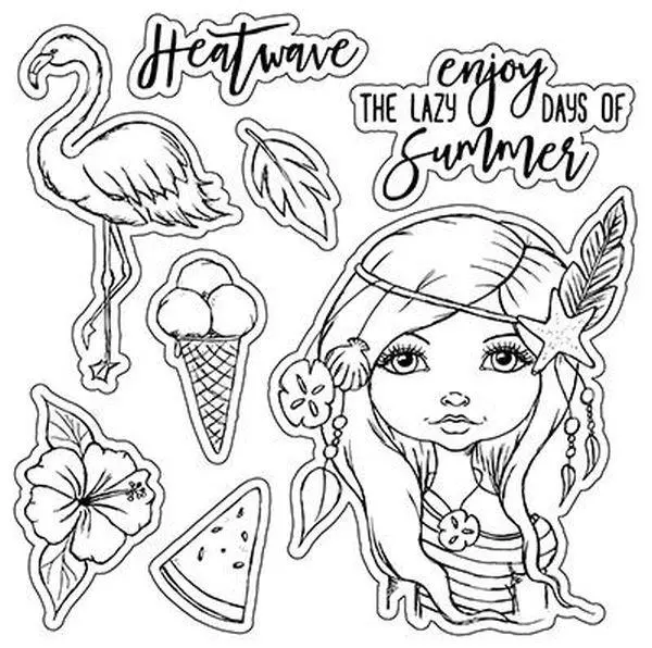 Clear Stamps - Heatwave 1