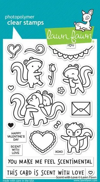 Clear Stamps - Scent With Love 1