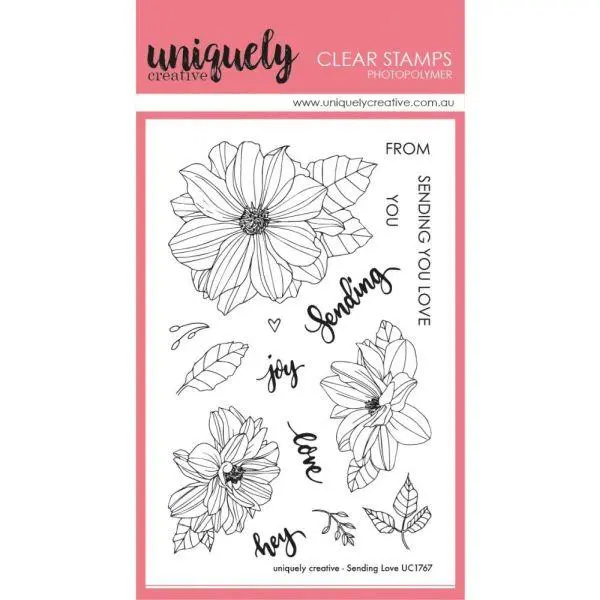 Clear Stamps - Sending Love 1