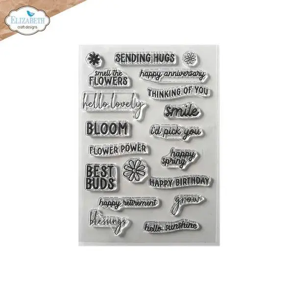 Clear Stamps - Smell The Flowers 1