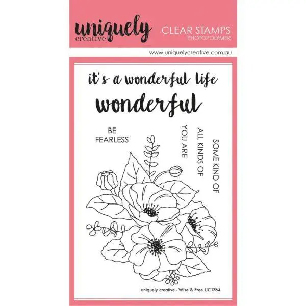 Clear Stamps - Wise & Free 1