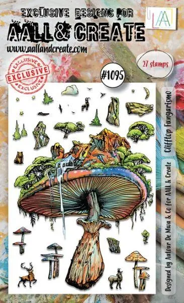 Clifftop Fungarismo - Clear Stamps 1
