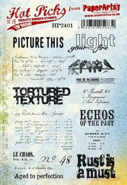 Cling Stamps - Hot Pick 2401 1