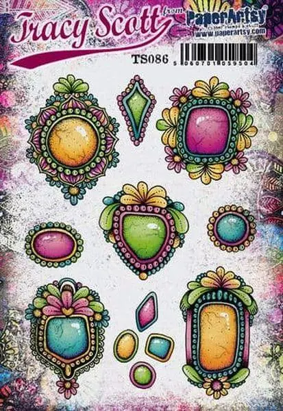 Cling Stamps - Tracy Scott #086 1