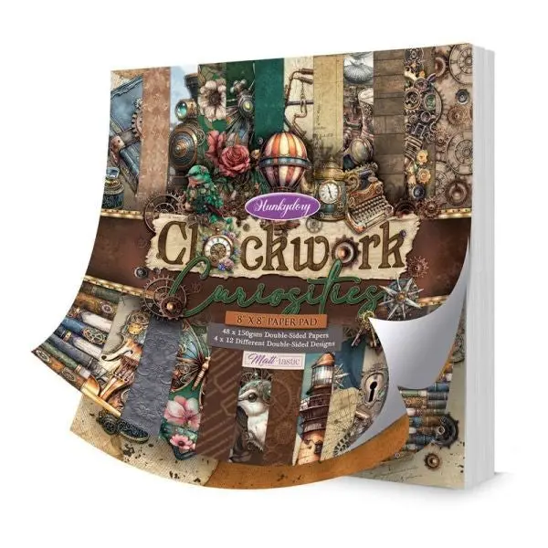 Clockwork Curiosities - 8X8 Paper Pad 1