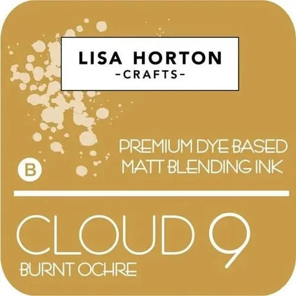 Cloud 9 Ink Pad - Matt Blending Ink - Burnt Ochre 1