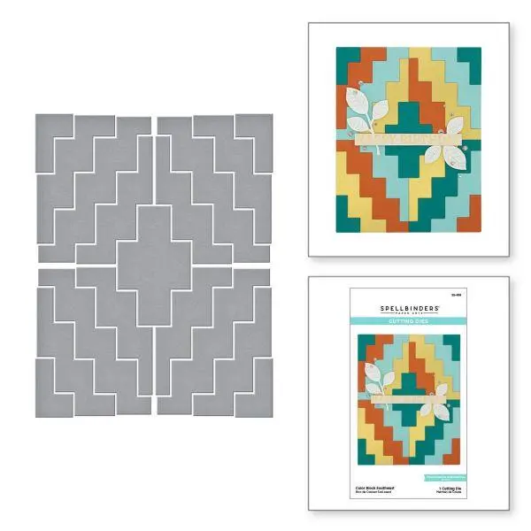 Color Block Background Collection - Color Block Southwest 1