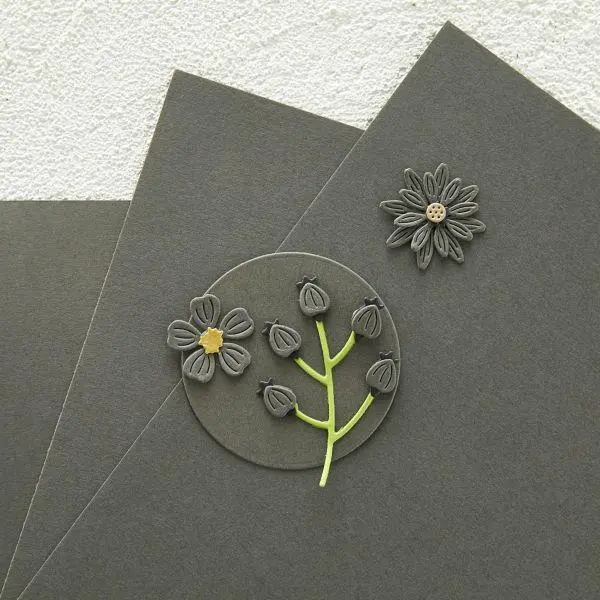 Color Essentials Cardstock - Graphite 1