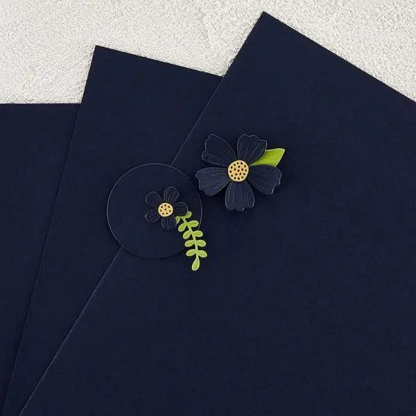 Color Essentials Cardstock - Indigo 1