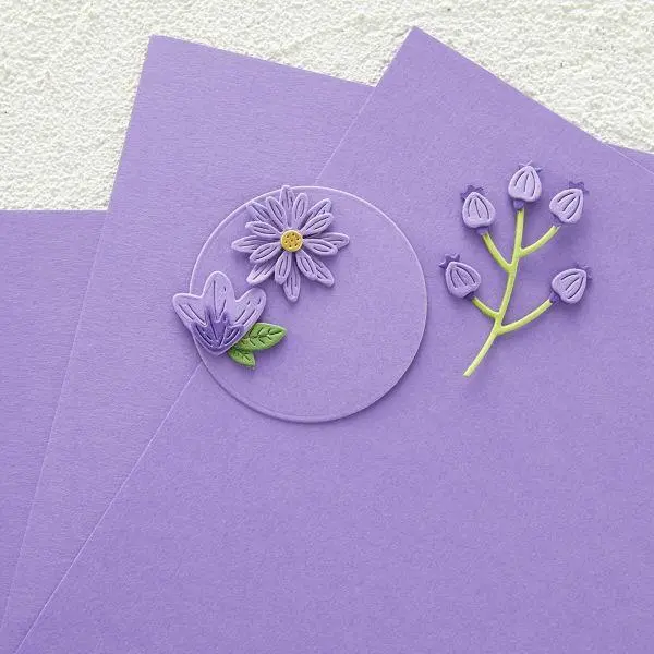 Color Essentials Cardstock - Lilac Blossom 1