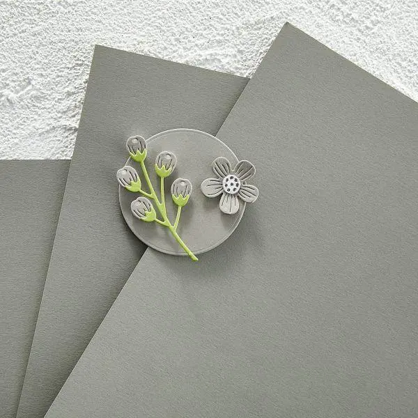 Color Essentials Cardstock - Lunar Gray 1