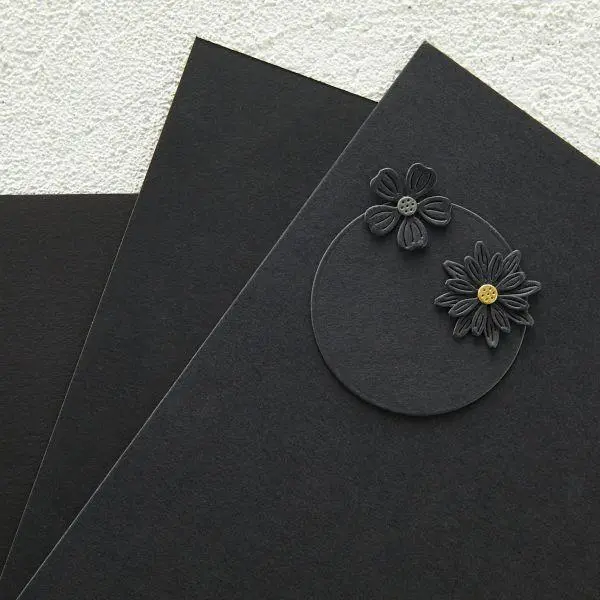 Color Essentials Cardstock - Onyx 1