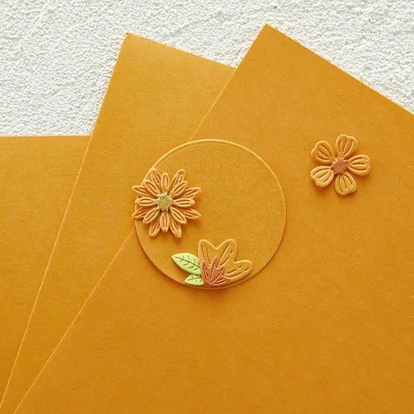 Color Essentials Cardstock - Persimmon 1
