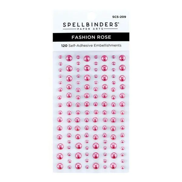 Color Essentials Pearl Dots - Fashion Rose 1
